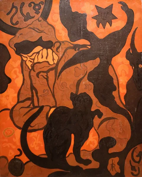 Paul Ranson, Witch with a black cat
