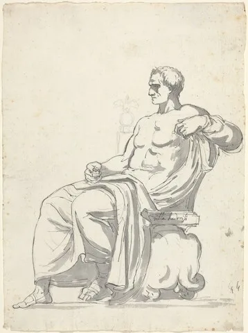 Augustin Pajou, The Ludovisi Menander