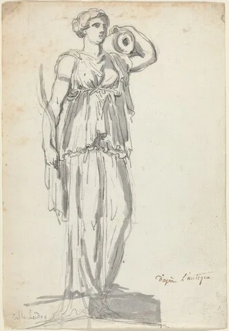 Augustin Pajou, The Ludovisi Water Carrier