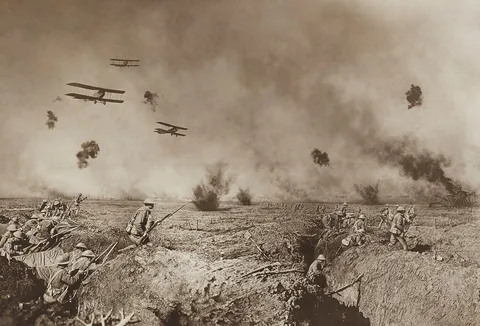 Frank Hurley, Battle of Polygon Wood, Zonnebeke, Belgian, 1917