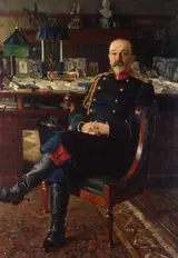 Nikolay Bogdanov-Belsky, "Portrait of Adjutant-General P. P. Gesse
