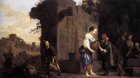 Salomon de Bray, Eliezer and Rebecca