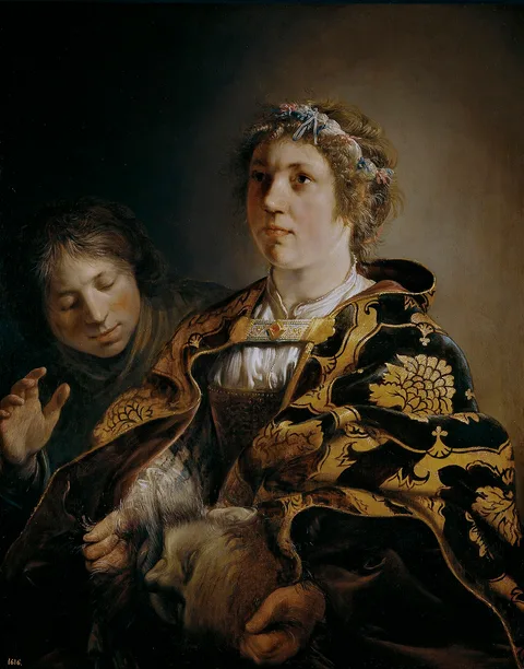 Salomon de Bray, Judith offering the Head of Holofernes