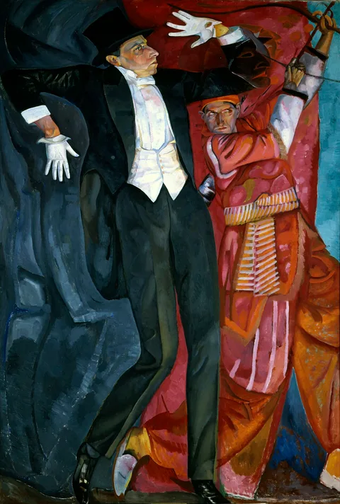 Boris Grigoriev, Portrait of Vsyevolod Meyerhold