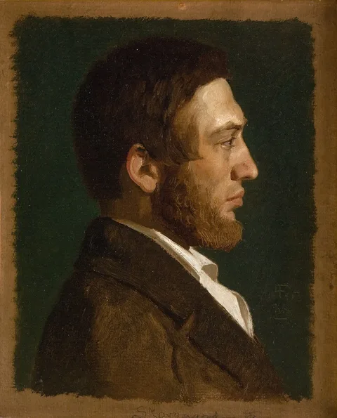 Lorenz Frølich, Portrait of the Painter P.C. Skovgaard