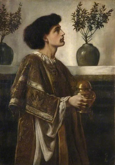 Simeon Solomon, A Deacon