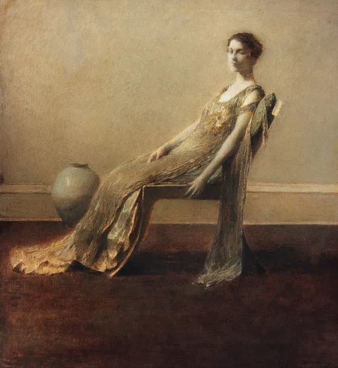Thomas Dewing, Green and Gold
