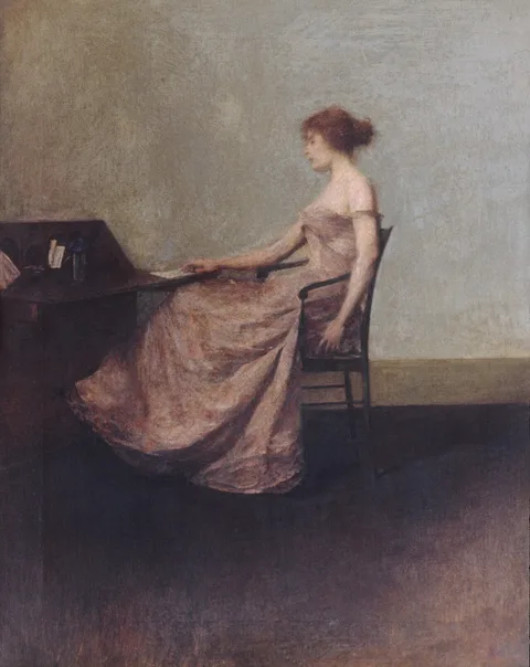 Thomas Dewing, The Letter