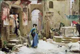 Luc-Olivier Merson, The Wolf of Gubbio