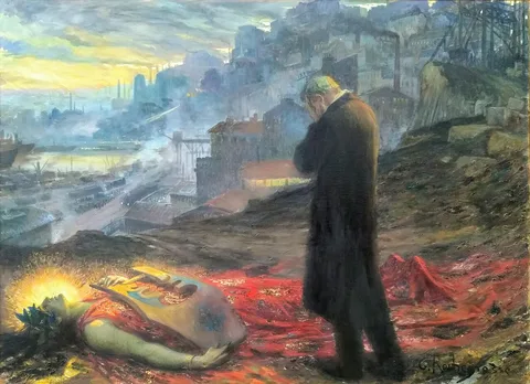Georges Rochegrosse, La mort de la pourpre
