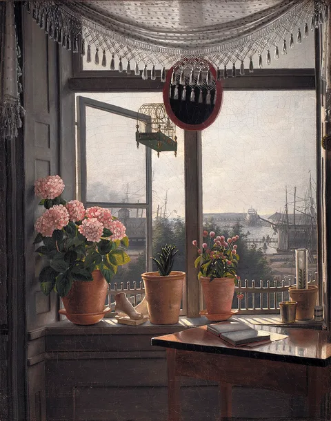 Martinus Rørbye, View from the Artist's Window