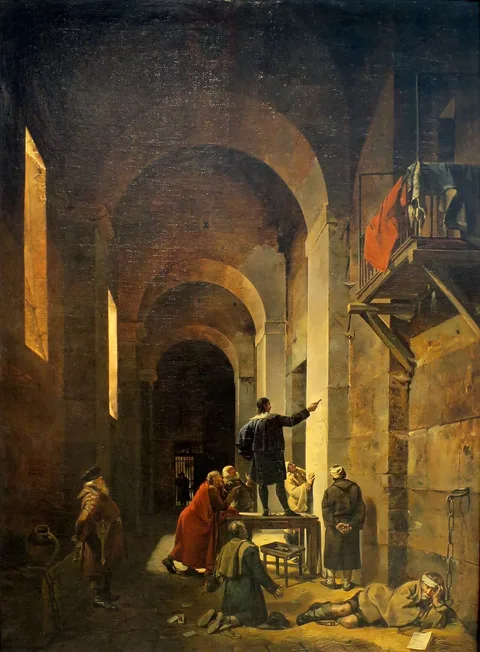François Marius Granet, Stella in Prison