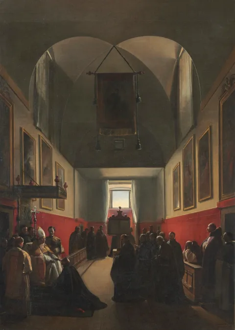 François Marius Granet, Homage to a Bishop