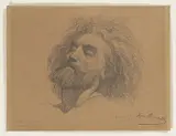 Henri Regnault, Head Study for "The Entombment of Christ"