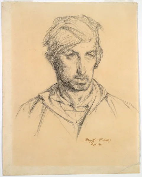 Henri Regnault, Head of a Man