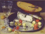 Georg Flegel, Still Life with Cheese and Cherries