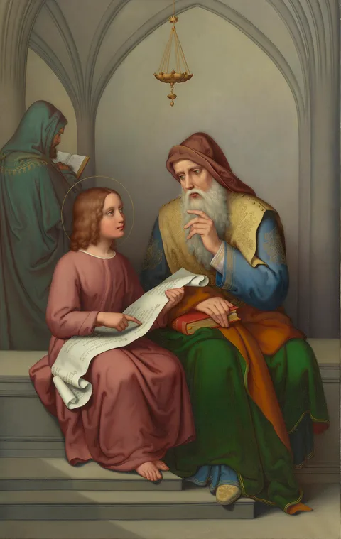 Marie Ellenrieder, Christ in the Temple