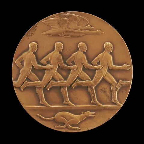 R. Tait McKenzie, Speed [obverse]