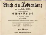 Alfred Rethel, Auch ein Todtentanz: Title Page