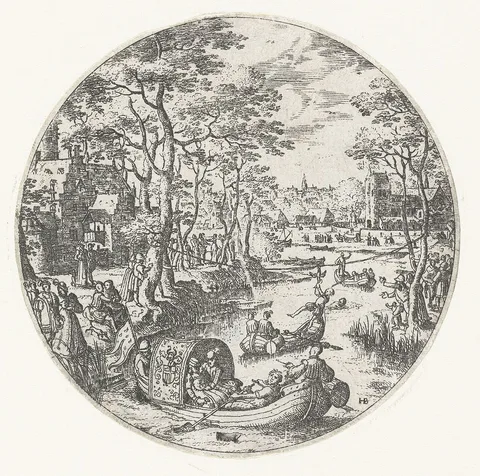 Hans Bol, Ganstrekken