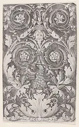 Agostino Veneziano, Ornamental Panel