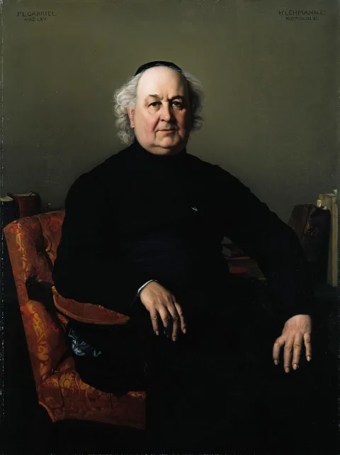 Henri Lehmann, Jean Louis Gabriel, Rector of Saint Merri