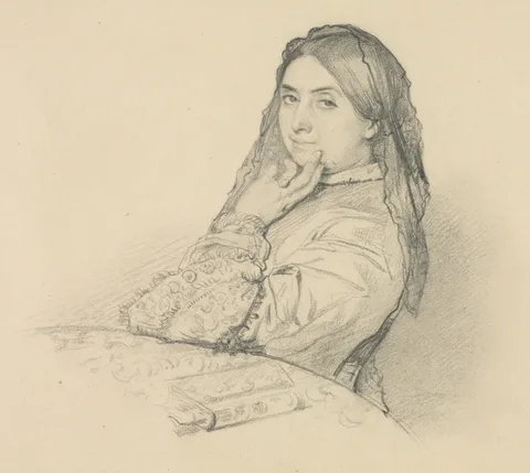 Henri Lehmann, Portrait of his Mother