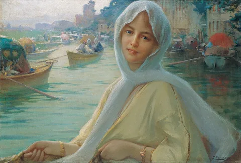 Fausto Zonaro, Amusement at Göksu
