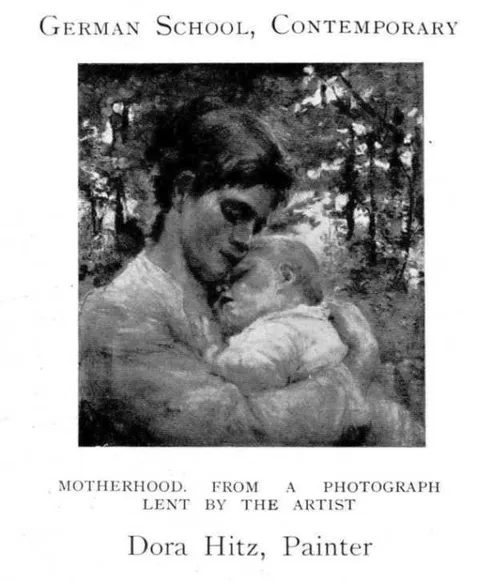 Dora Hitz, Motherhood