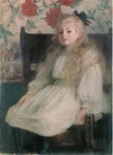 Dora Hitz, Portrait of a Girl