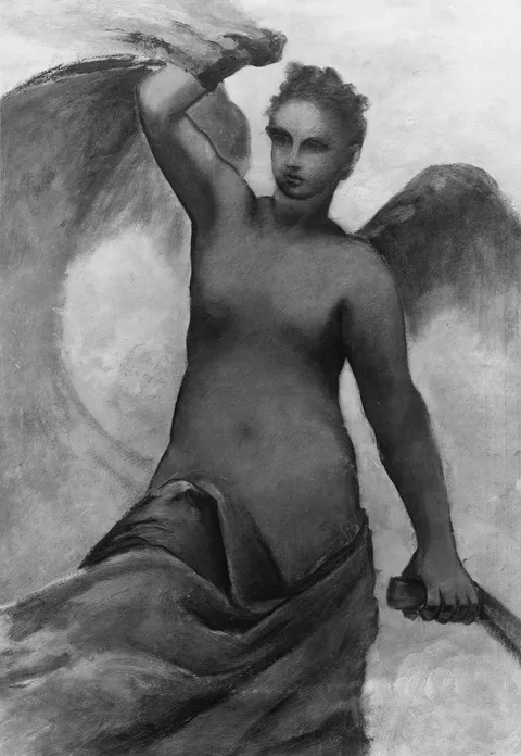 William Morris Hunt, Fortune: A Study for "The Discoverer"