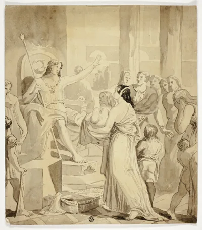 Charles Robert Leslie, Scene from 'A Winter's Tale'