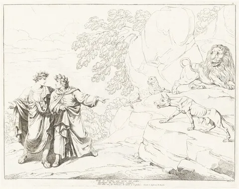 Bartolomeo Pinelli, Divina Comedia di Dante  (volume I)