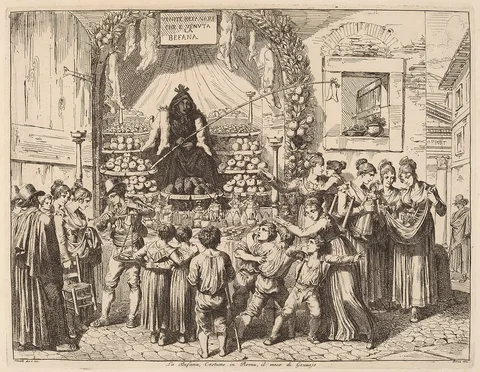 Bartolomeo Pinelli, La Befana