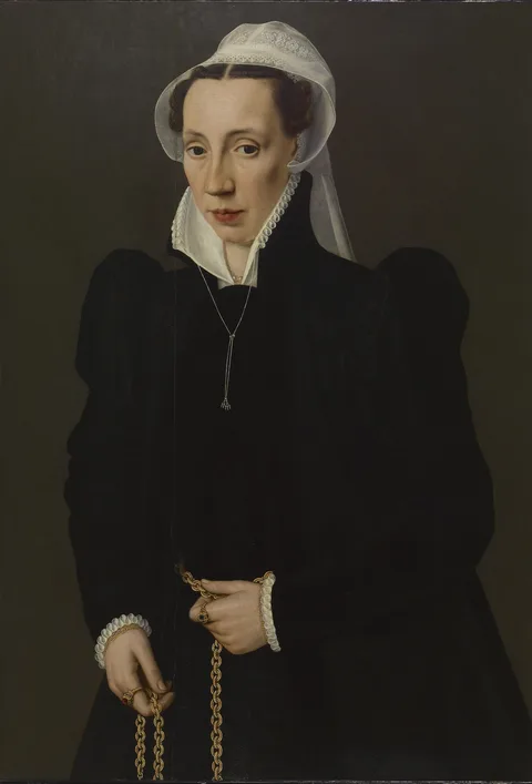 Willem Key, Portrait of a Woman with a Pomander