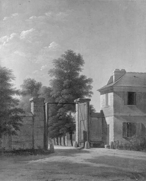 Jean-Victor Bertin, Entrance to the Park at Saint-Cloud