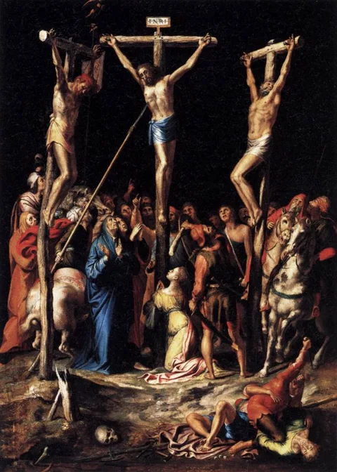 Pedro de Campaña, The Crucifixion