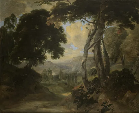 Lucas Achtschellinck, Wooded Landscape