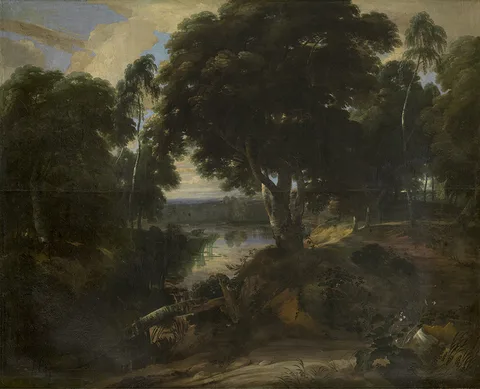 Lucas Achtschellinck, Wooded Landscape