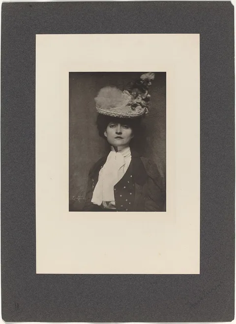 Frank Eugene, Portrait of Miss Jones
