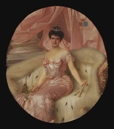 Vittorio Matteo Corcos, Portrait of Amélie d'Orléans (1865-1951)