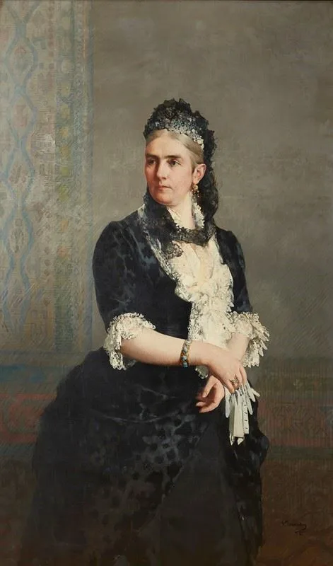 Vittorio Matteo Corcos, Portrait of Jane Crum-Ewing