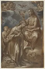 Francesco Vanni, The Coronation of the Virgin