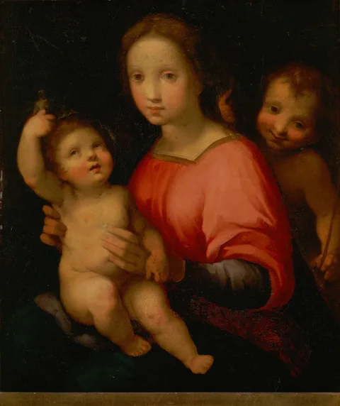 Francesco Vanni, Madonna and Child with Saint John