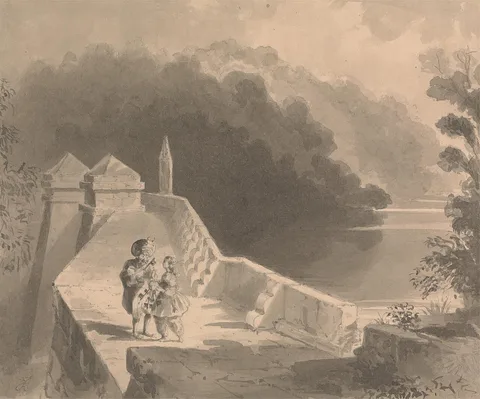 Richard Doyle, Bluebeard Giving the Keys to Fatima