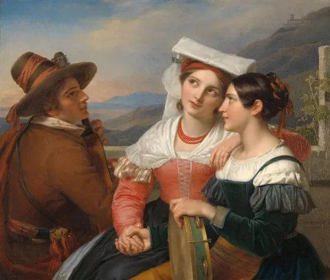 Cornelis Kruseman, Of One Heart