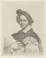 Cornelis Kruseman, Zelfportret