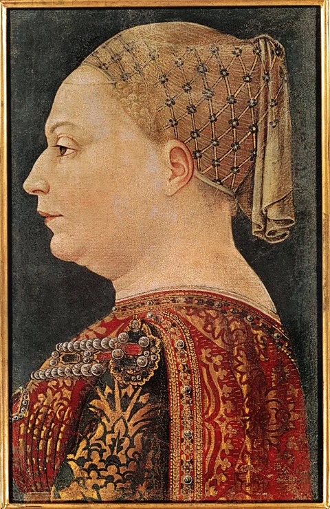Bonifacio Bembo, Portrait of Bianca Maria Sforza (1425-1468)