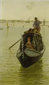 Antonietta Brandeis, Venetian gondola