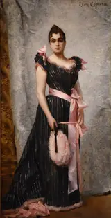 Léon Comerre, Portrait of the Artist's Wife